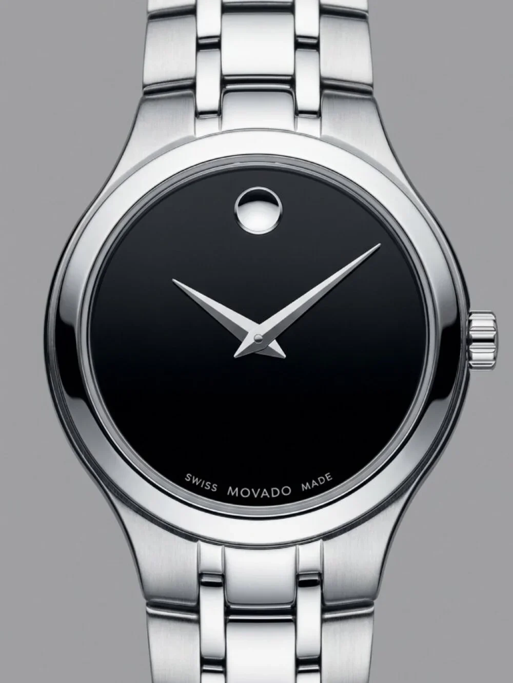 Movado dial black